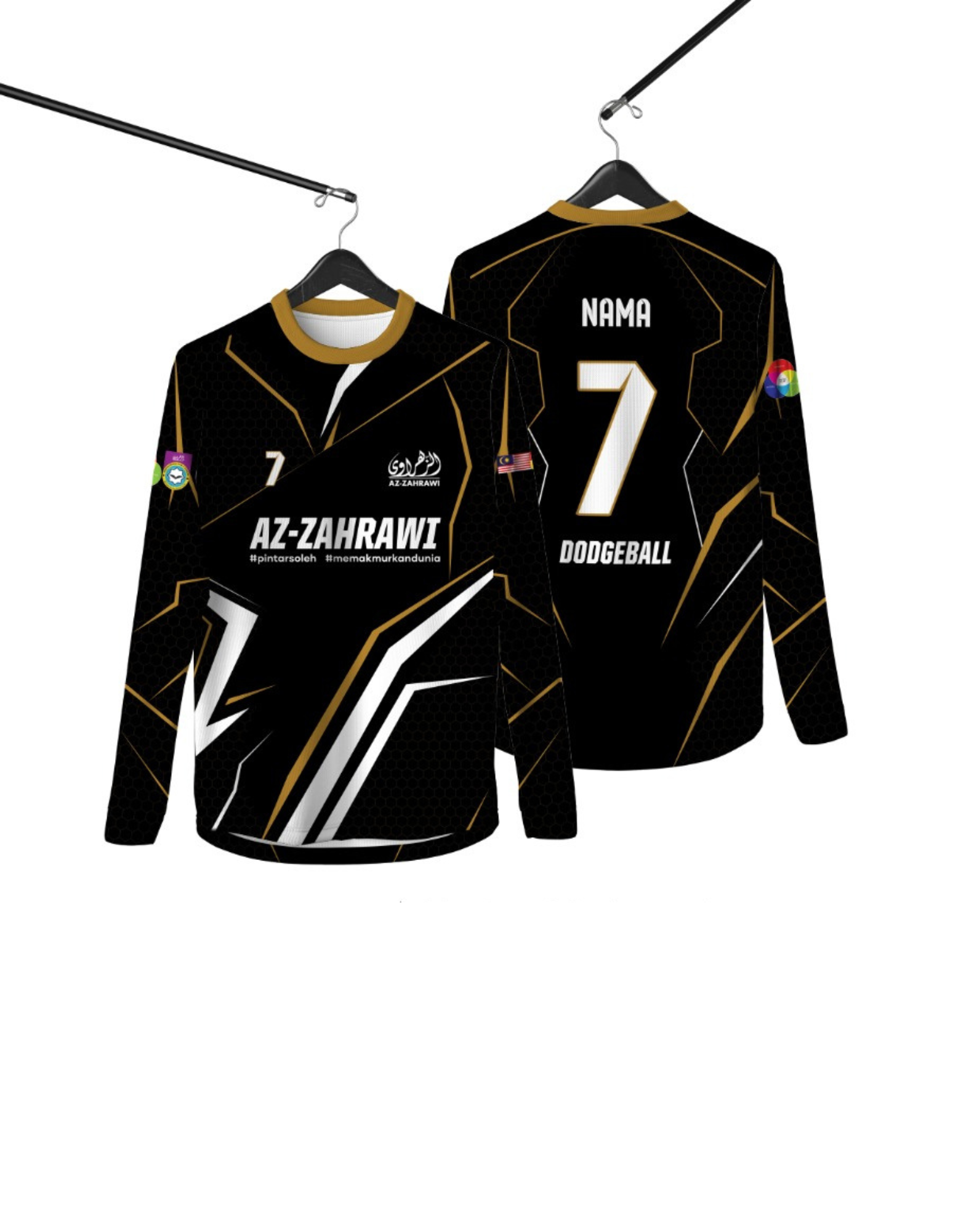 Jersi Dodgeball SRIAZA Hillpark Perempuan - Image 2